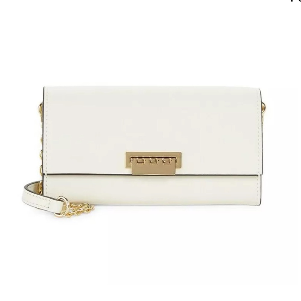 ZAC Zac Posen Earthette White Leather Bag
